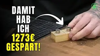 Der TRICK mit den BOHRHÜLSEN, den jeder Heimwerker kennen muss! 😲 | Jonas Winkler
