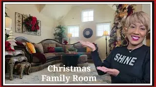 Уютная рождественская семейная комната: декор вместе со мной | Kenya's Decor Corner
