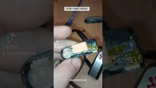 Sony Nwz W202  batarya degisimi