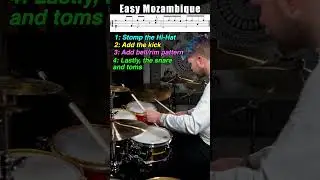 Easy Mozambique drum beat 🥁