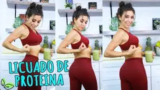 LICUADO DE PROTEINA PARA AUMENTAR MASA MUSCULAR + SORTEO! Yovana