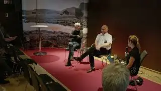 Magne Velure og Stein S&aelig;grov, tidlegare nestorar i Kulturdepartementet