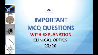 Important MCQ Questions  OPTICS (WITH EXPLANATION) / MCQ OPTOMETRY # optometry #eto upssc # aiims