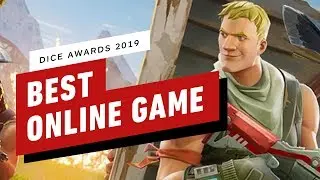 Fortnite Wins Best Online Game of the Year - DICE Awards 2019