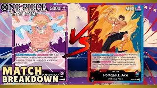 [OP14] Purple Doflamingo vs Ace | HEAVYWEIGHT Fight with a CRAZY Finish