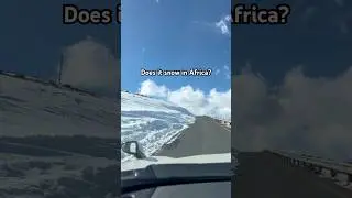 Does It Snow in Africa? Discover Lesotho, the Winter Kingdom ⛰️❄️ #SnowinAfrica #VisitLesotho