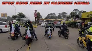 Epic Bike Group Ride In Nairobi Kenya !
