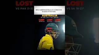 Australian team Downfall 🤯#cricketshorts #australiacricket #ausvssa#odimatch #trending #sacricket