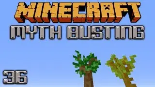 Drop Rates Of New Trees In 1.7 [Minecraft Myth Busting 36]