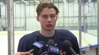 Connor Bedard first WHL Training Camp