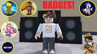 FNF MOD ANIMATIONS *How To Get 6 Badges* Roblox