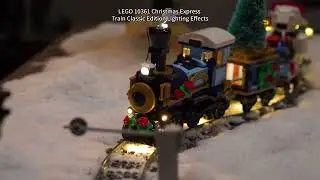 Light up the Lego Holiday Express Train. #lego #legoholidays #fyp #legochristmas #christmas 