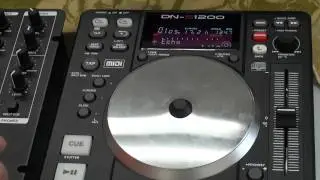 DENON DJのDN-S1200でtraktorを動かす。2/5