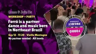 Brazilian Forr&oacute; Dance Party (& workshop) in Stockholm