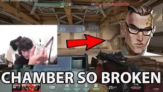 SEN TenZ Shows Insane Chamber Trick | Valorant best moments