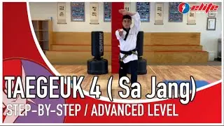 Taegeuk 4 - [ Sa Jang ]  Step by Step