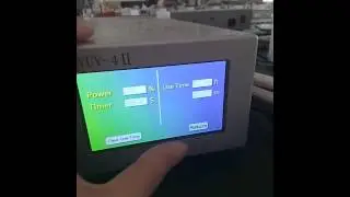 automatic UV LED curing system controller