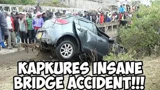Residents in Shock After Devastating Accident at Kapkures Bridge, Nakuru Town West!!