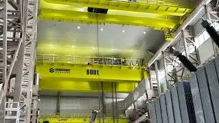 600 ton Capacity Overhead Crane for ABB Transformer Plant