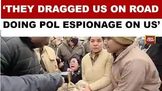 TMC Mps Stage Protest Against BJP In Delhi | Mahua Moitra accused BJP of Doing Political espionage