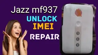 Jazz MF937 Unlock imei repair