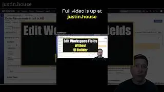 No UI Builder Needed to Edit Workspace Fields - short 🩳 #servicenow #workspace #ux #userexperience