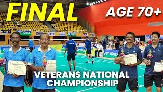ABDUL LATHEEF/CLEFLEND MENDEZ VS PUTTARAJ/ASHOK SHARMA - veterans national championship final