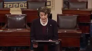 Feinstein Speaks on Senate Floor Against Nomination of Brett Kavanaugh to the Supreme Court
