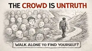 The Crowd is Untruth: Why You Must Walk Alone to Find Yourself
