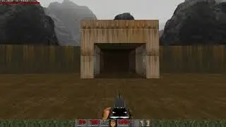 Doom Neural Upscale 2X - E1M1
