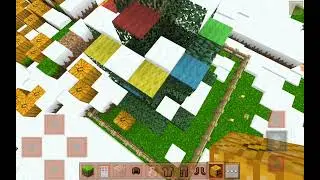벌꿀이와우유TVcraft world눈내린다!근데 또 투명인간!?