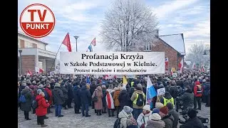 Krzyż w Śmietniku - Protest Mieszkańc&oacute;w. Reportaż Kielno -Gmina Szemud.