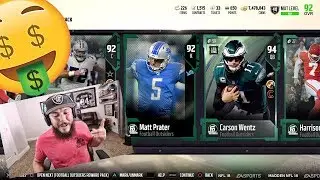 CRAZY 16 FOOTBALL OUTSIDER UPGRADES!! SO MANY COINS MADE | MADDEN 18 PACK OPENING!!