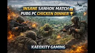 👉 INSANE SANHOK MATCH 😱 | PUBG PC Chicken Dinner 🏆