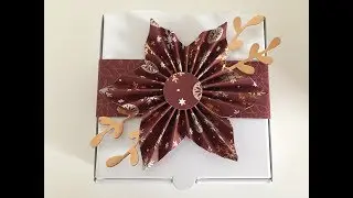 happystamping #49 Papierrosetten in Sternenform DIY mit Stampin Up Produkten