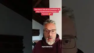 Descubre el Arte de la Consultoría: 30 Años Transformando Empresas y Personas 🌟🔍