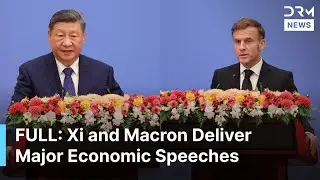 FULL REMARKS: Xi and Macron Deliver Major Speeches at High-Stakes Beijing Business Council | AC1B