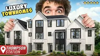 3-Story Thompson&rsquo;s Station Townhome has an Optional ELEVATOR&hellip; 👀 | Full Tour