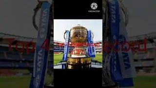 Top 5 best record in IPL #cricket #sports