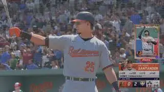 MLB The Show 24. Baltimore Orioles vs Tampa Bay Kangaroos. Diamond Dynasty game