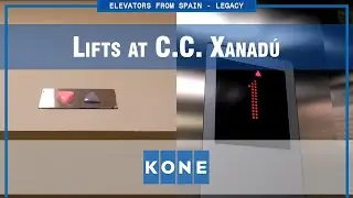 Tour of the lifts@ Xanadú shopping center, Madrid, Spain
