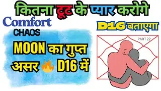 Moon in D16 = Comfort OR Chaos? | Moon in D16 Chart का राज़ | Shodashamsha | P.21