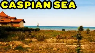 On the Way to Ramsar along the Caspian Sea (Mazandaran, Iran) [4K]