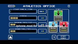 iPhone Retro Bowl College Mod
