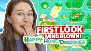 Эта карта *ОГРОМНАЯ*. Новое дополнение ACNH: Happy Home Paradise!