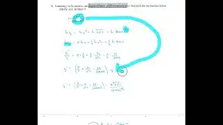 Video Solution to FInal Derivaive Review