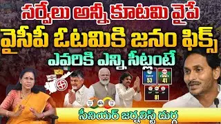 Another AP Political Survey Create Hot Topic | Jagan | Chandrababu | Red Tv