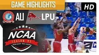 AU vs. LPU | NCAA 93 | MB Game Highlights | July 25, 2017