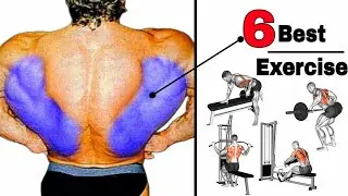 6+ Best Back Exercises | Build V-Shape Back Naturally | Build Back Thickness 
