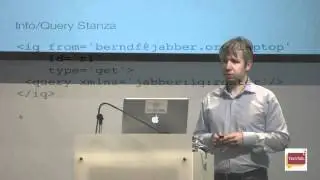 XMPP: The universal messaging protocol - Developer Garden TechTalk #30